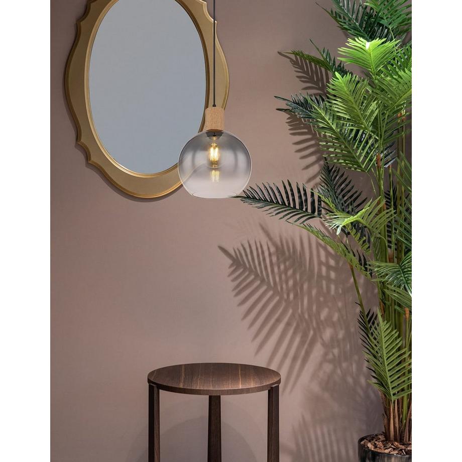 Hängeleuchte Moitas Metall  matt 1xE27