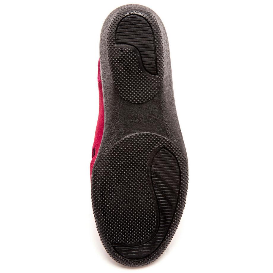 Pédiconfort Perforierte Wildleder Keilsandalen  