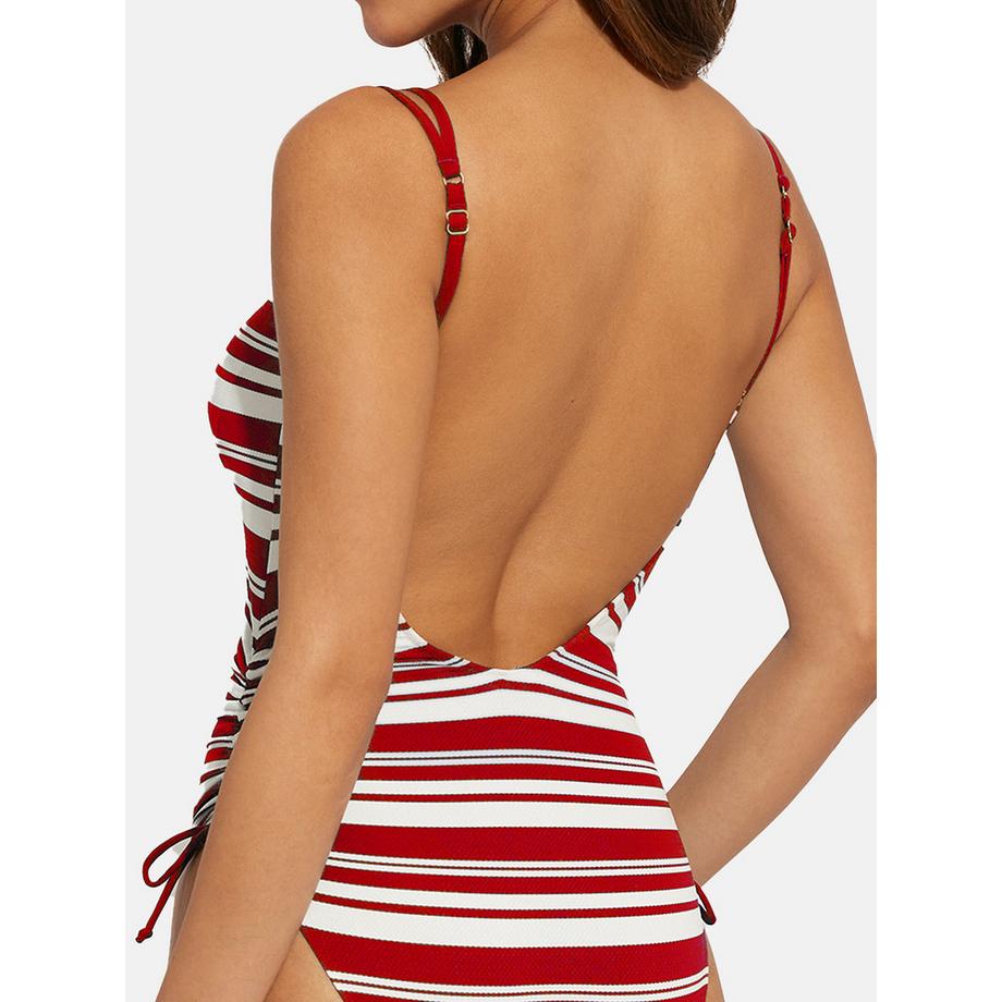 Selmark Mykonos Maillot de Bain Une Pièce Préformé Bretelles Réglables  