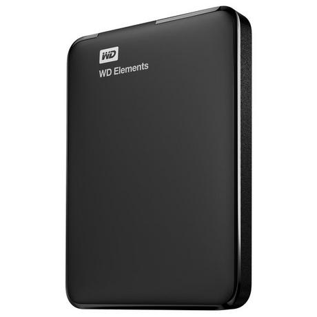 Western Digital  Western Digital WD Elements Portable Externe Festplatte 1000 GB Schwarz 