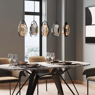 KARE Design Lampada a sospensione Diamond Fever Dining nera 110  