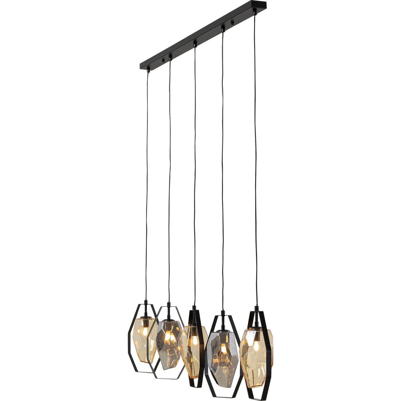 KARE Design Lampada a sospensione Diamond Fever Dining nera 110  