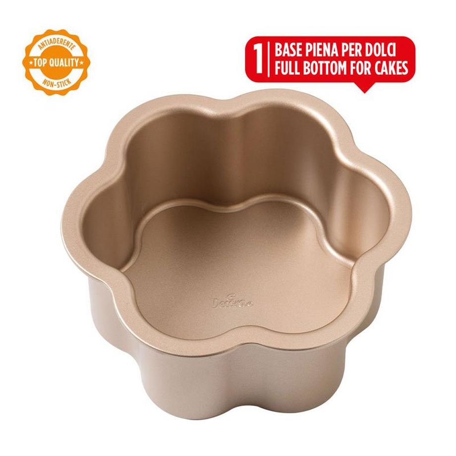 Decora Fiori teglia 2in1 oro rosa  