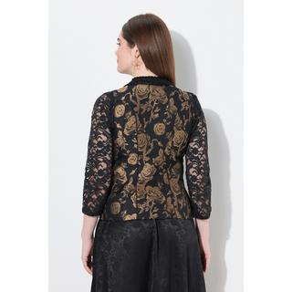 Ulla Popken Trachten Mieder Slim Carrée-Ausschnitt Samt  