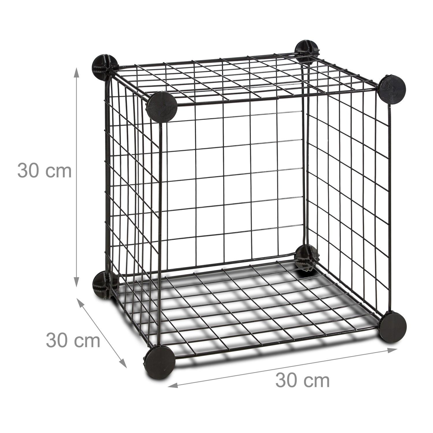 B2X Regalsystem mit Drahtgeflecht 6 Fächer  