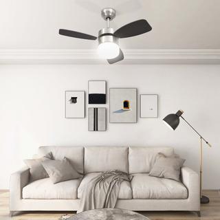 VidaXL ventilatore da soffitto Cromo  