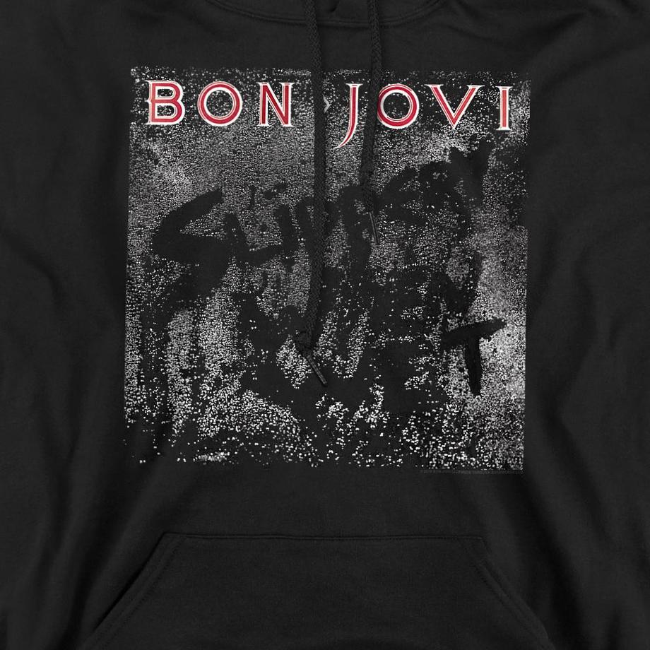 Bon Jovi  Sweat à capuche SLIPPERY COVER 