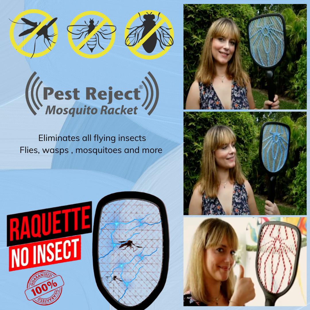 Pest Reject Mosquito Racket-scacciamosche elettrico  