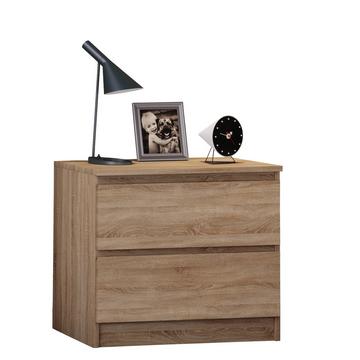Holz Nachtschrank Beistelltisch Schublade Konsole Nachttisch Breido Mini