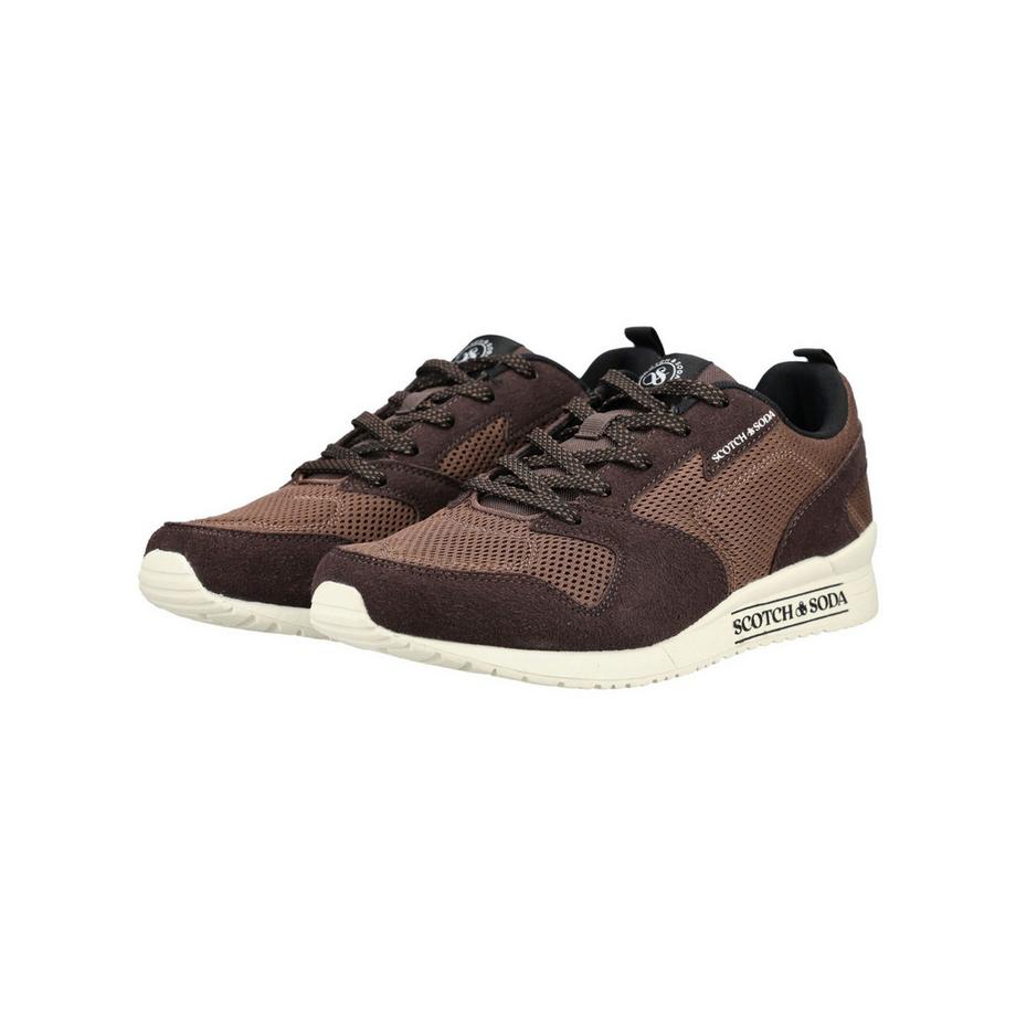 Scotch & Soda Sneaker avec mesh et superpositions structurées  