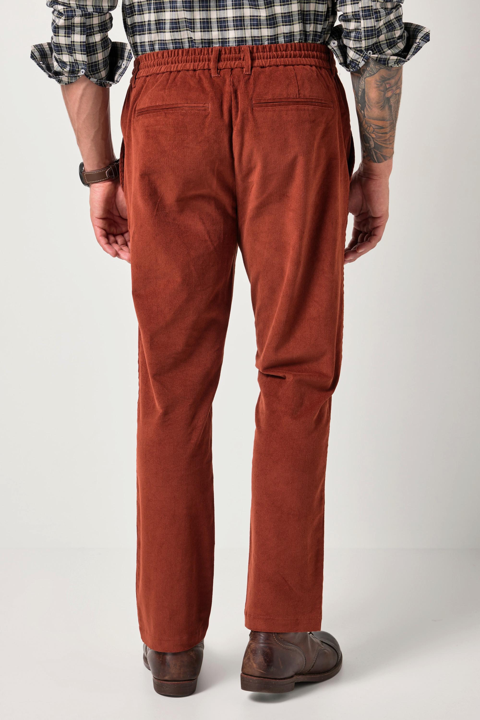JP1880 Pantalon Chino Velours Côtelé Modèle à Enfiler  