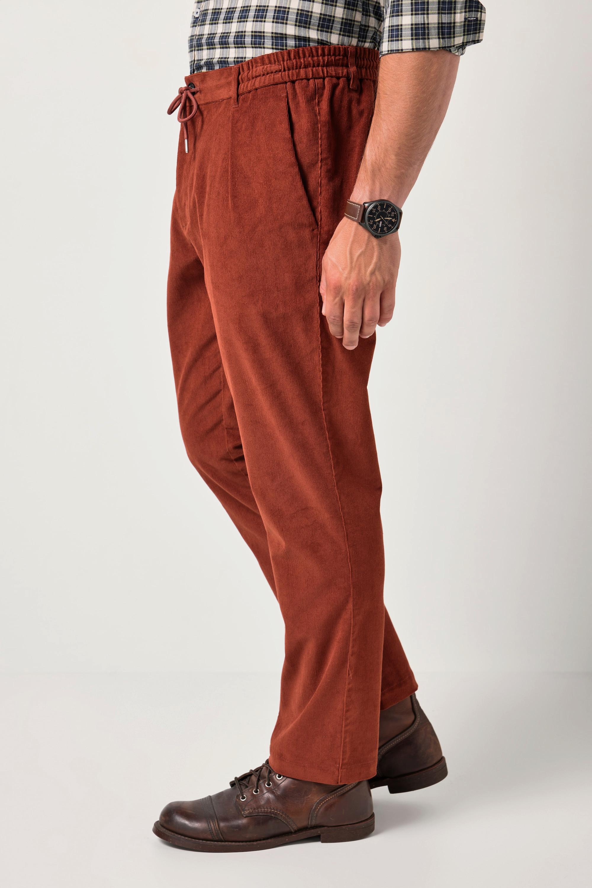 JP1880 Pantalon Chino Velours Côtelé Modèle à Enfiler  