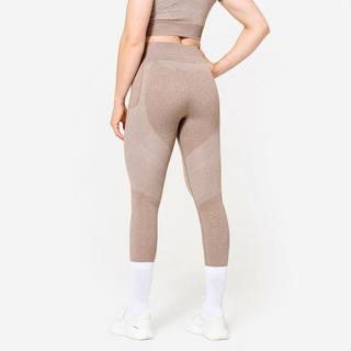 DOMYOS  Leggings Fitness Seamless mit Smartphonetasche 