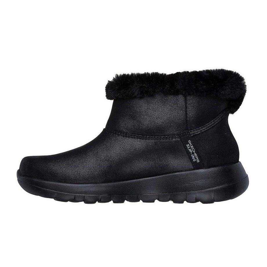 SKECHERS On The Go Joy Stiefeletten mit Kunstfell Futter  