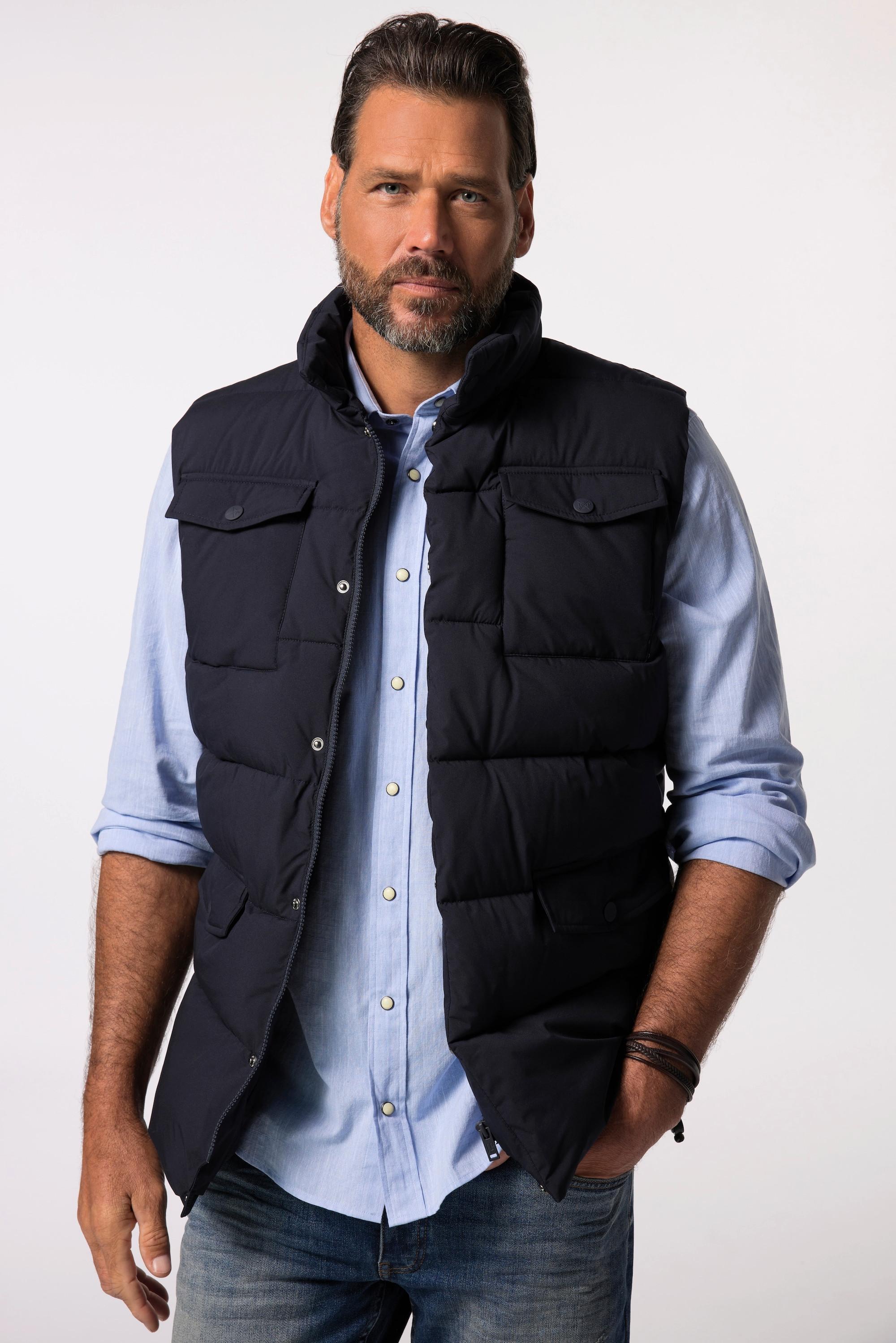 JP1880 Gilet trapuntato Outdoor Collo Alto  