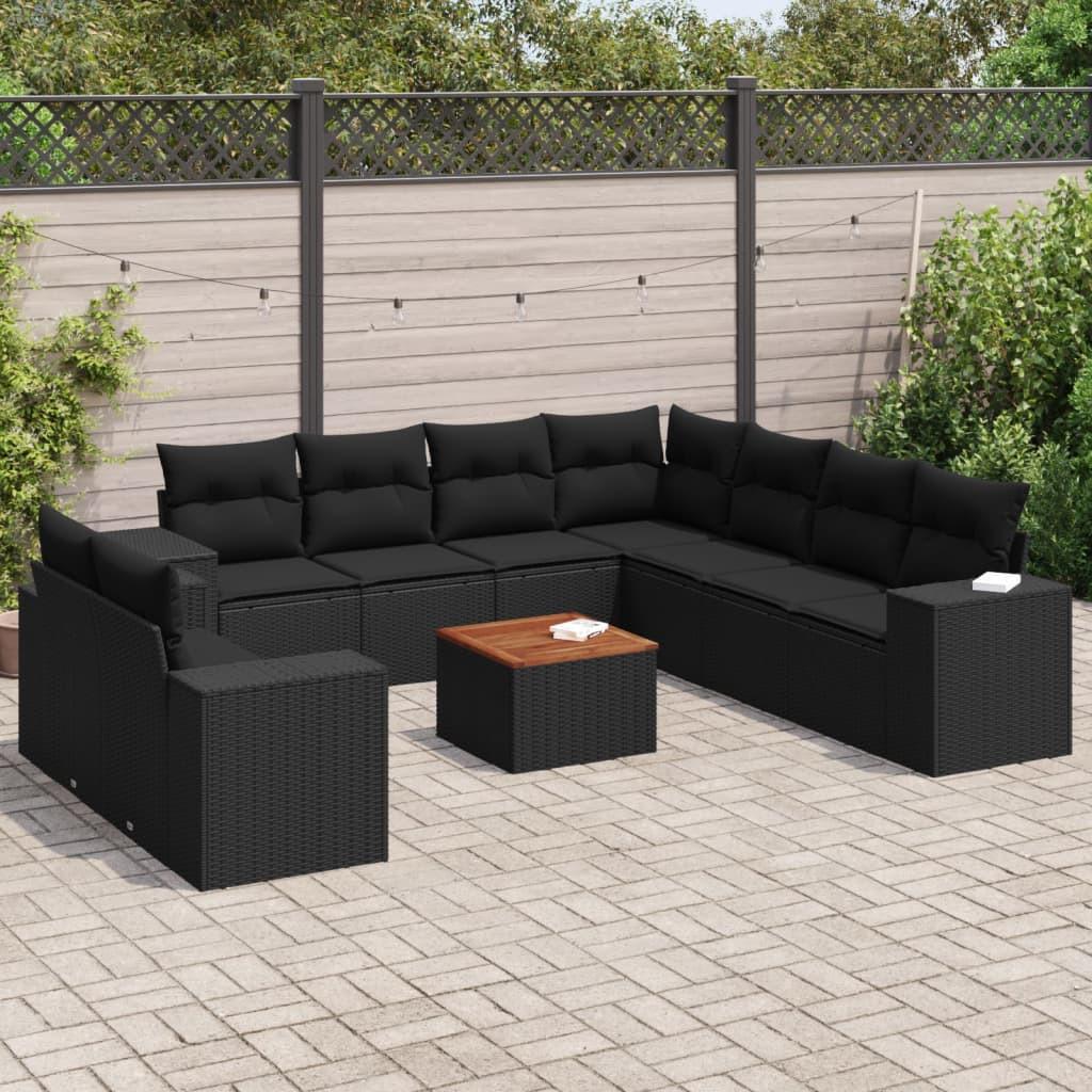 VidaXL Garten sofagarnitur poly-rattan  