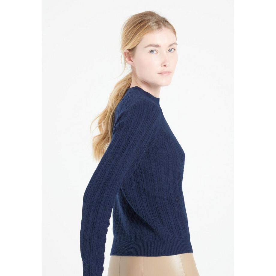 Studio Cashmere8 LILLY 29 Pull col rond 4 fils  
