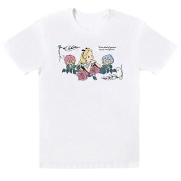 Tshirt ALICE IN WONDERLAND WHAT KIND OF GARDEN