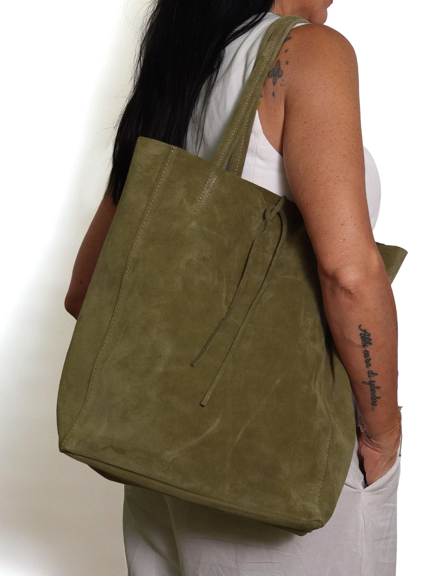 Gave Lux Lumena Prime Sac Bandoulière en Daim  