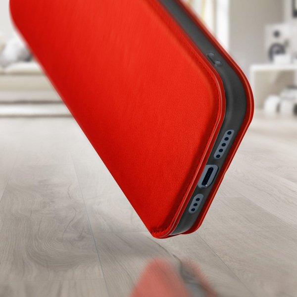 Avizar  Custodia Folio iPhone 14 Plus Rossa 