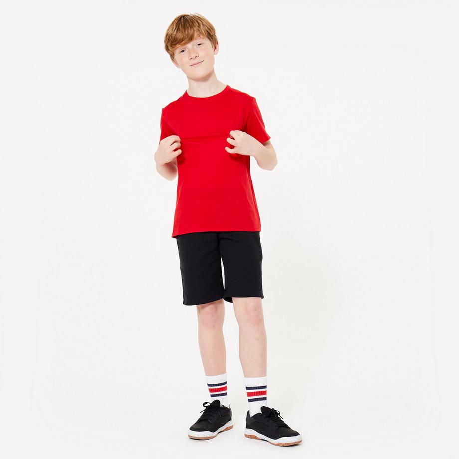 DOMYOS  Shorts Kinder Baumwolle 