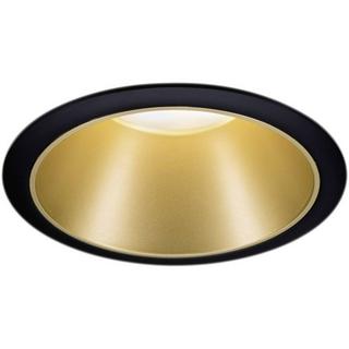 Paulmann Cole Coin Einbauleuchte LED 6 W Schwarz, Gold  