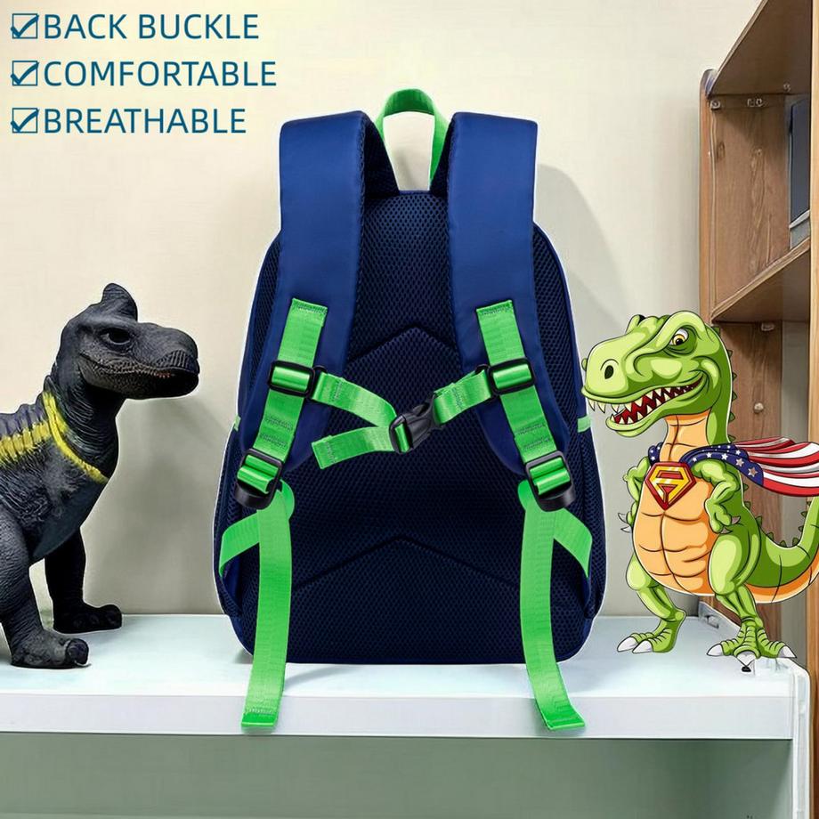 Only-bags.store Sac à dos préscolaire imprimé dinosaure  