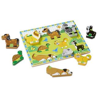 Melissa & Doug  Puzzle Haustierpuzzle (8Teile) 