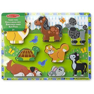 Melissa & Doug  Puzzle Haustierpuzzle (8Teile) 