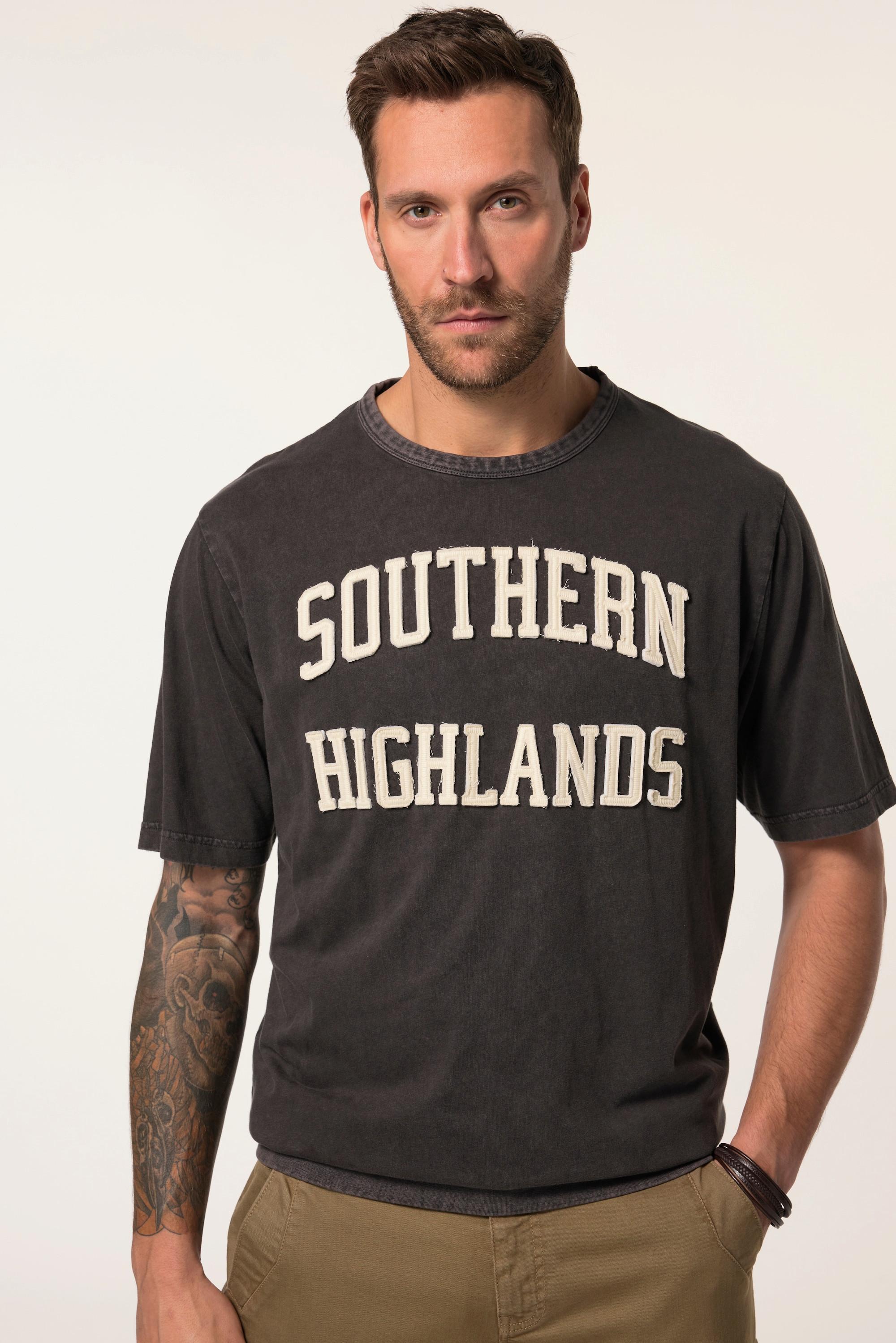 JP1880 Bauchfit Halbarm Vintage Look T-Shirt  