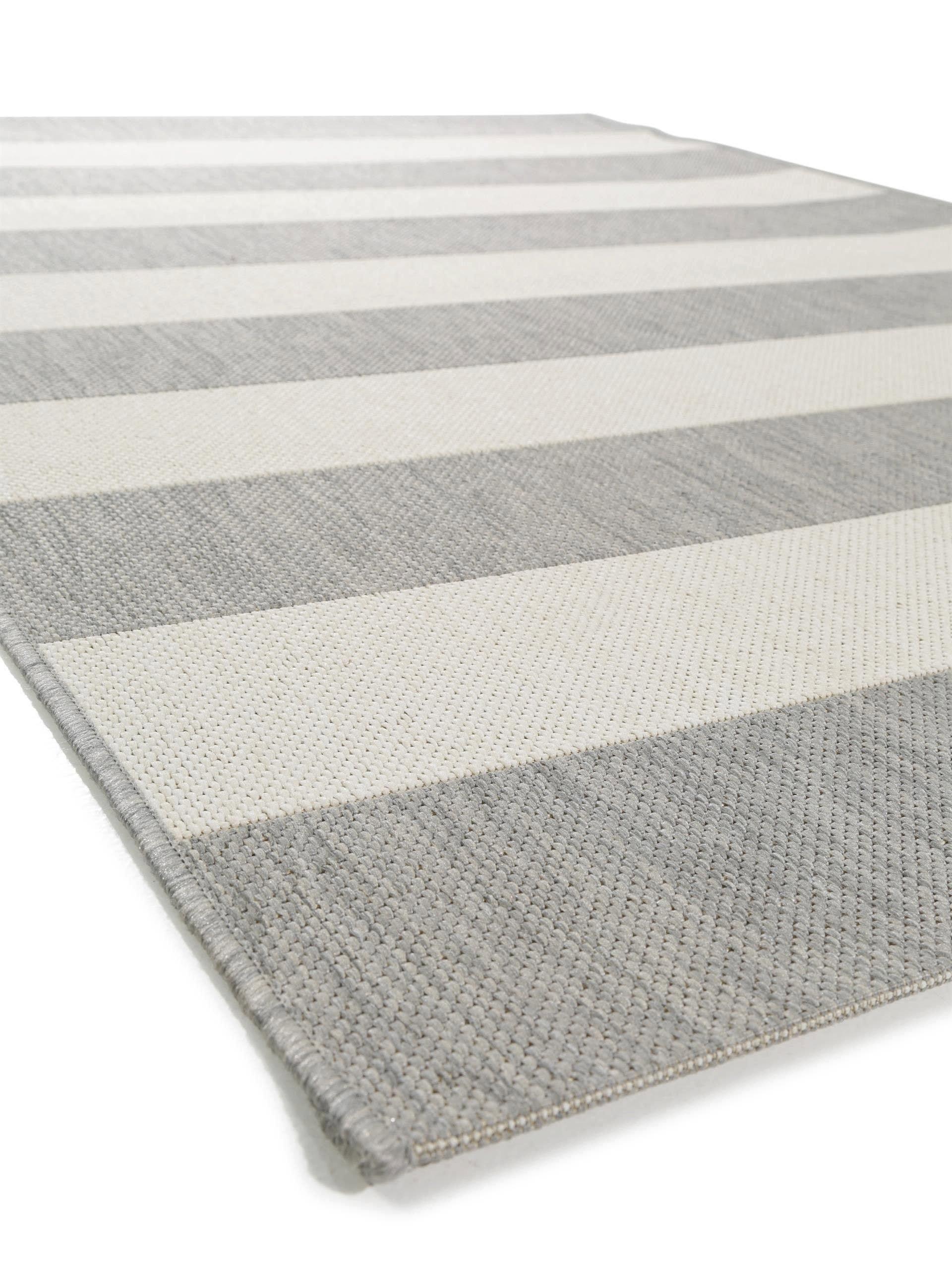 Benuta Tapis d'extérieur & intérieur Metro Gris  