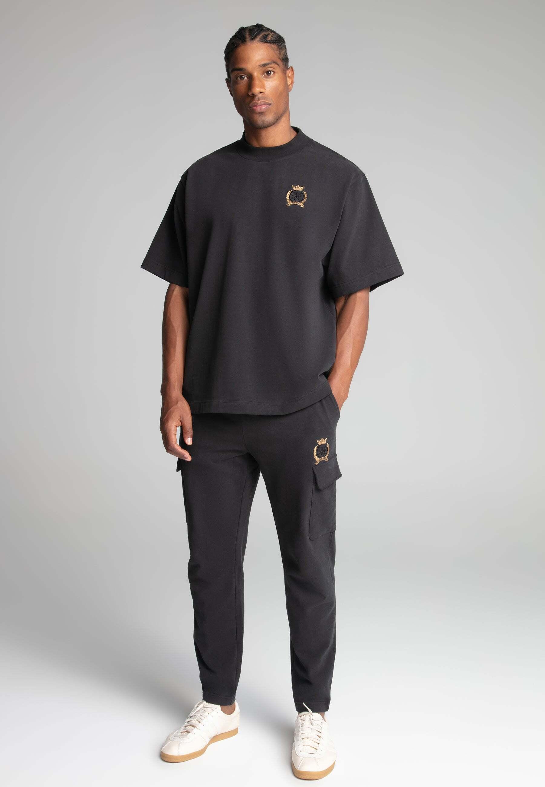 Sik Silk Crest Cargo Joggers  