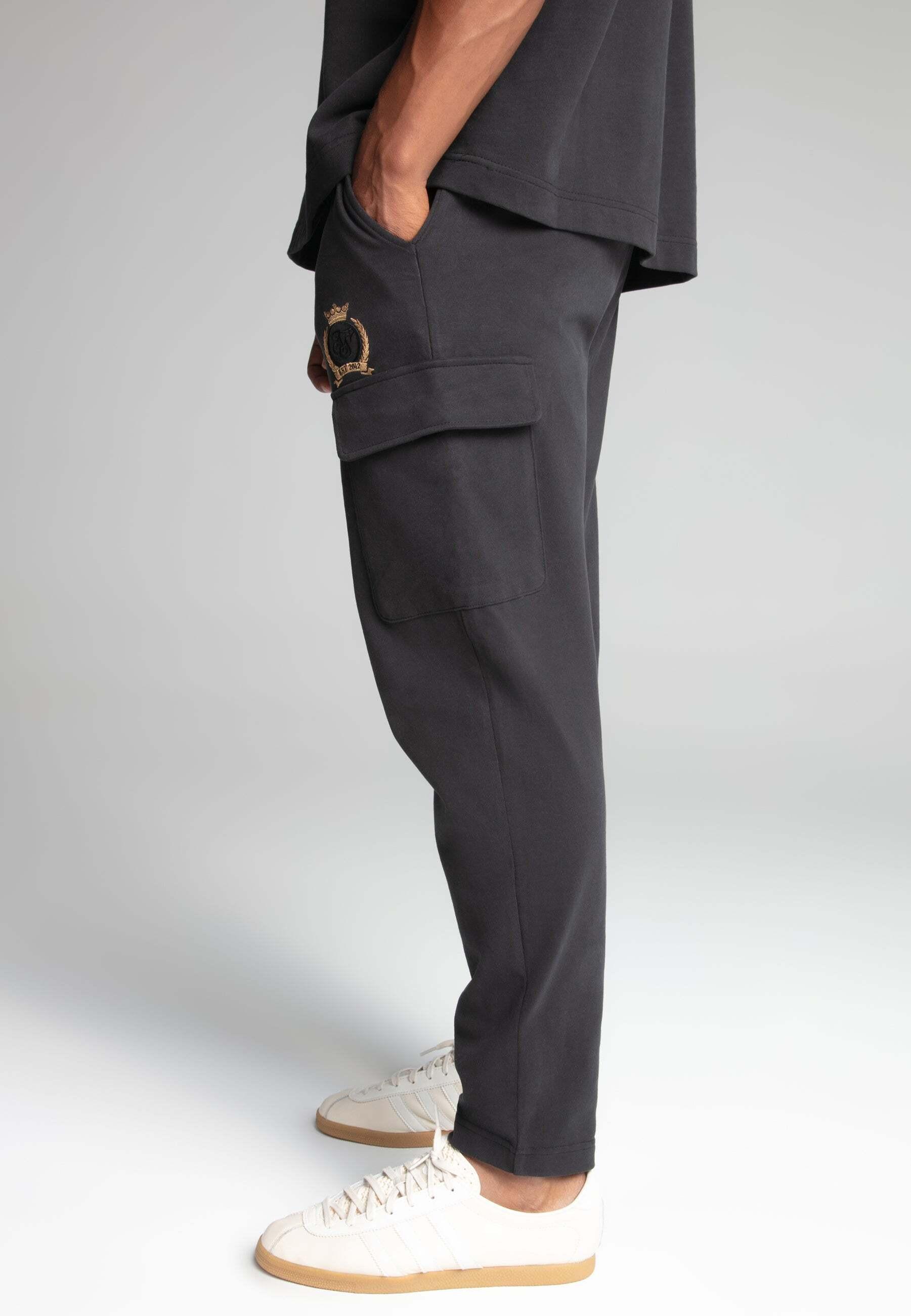 Sik Silk Crest Cargo Joggers  