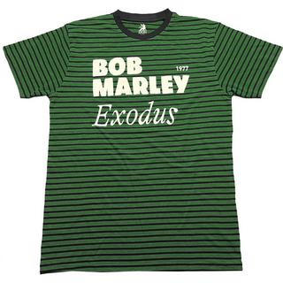 Bob Marley Exodus Gestreiftes T-Shirt  