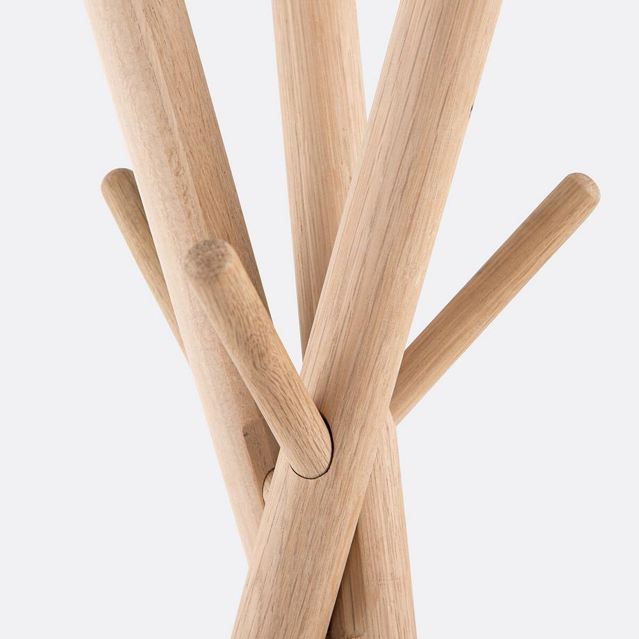 La Redoute Intérieurs Porte-manteau trépied en chêne massif  