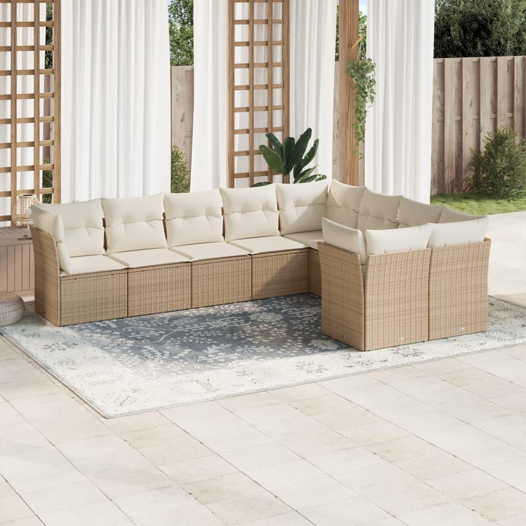 VidaXL Garten sofagarnitur poly-rattan  