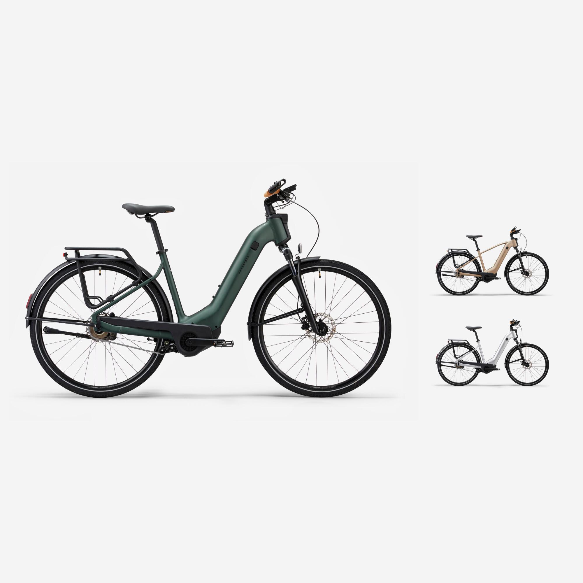 ROCKRIDER  Vélo tout chemin - E-Bike Trekkingrad 28 Zoll E-ACTV 900 Automatikgetriebe tiefer Einstieg 