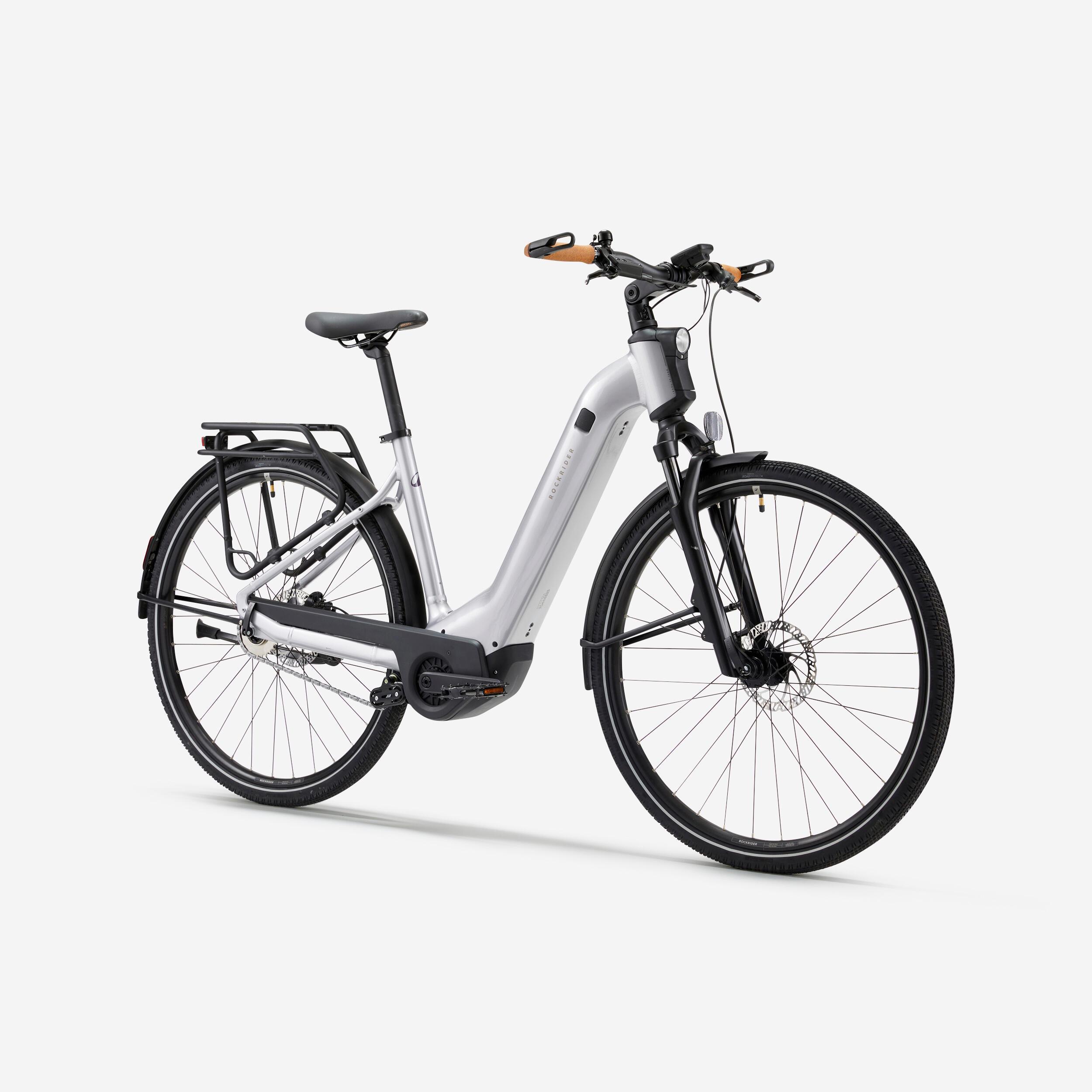ROCKRIDER  Vélo tout chemin - E-Bike Trekkingrad 28 Zoll E-ACTV 900 Automatikgetriebe tiefer Einstieg 