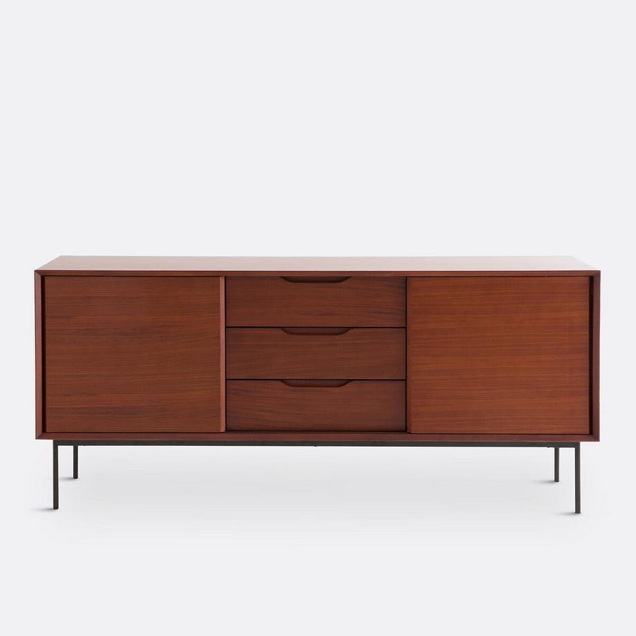 La Redoute Intérieurs Buffet en plaqué noyer  