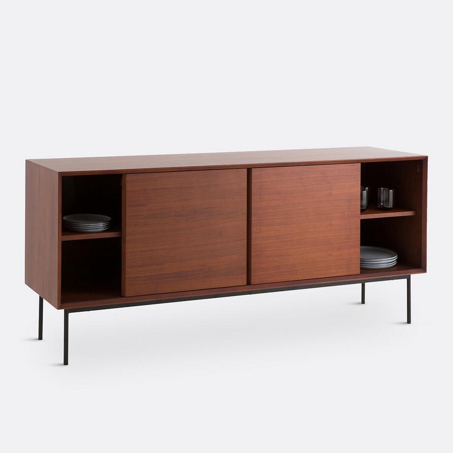 La Redoute Intérieurs Buffet en plaqué noyer  