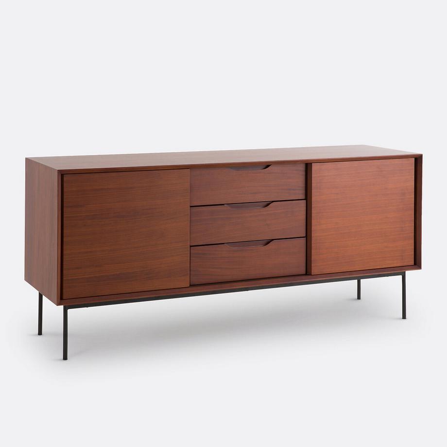 Buffet en plaqué noyer