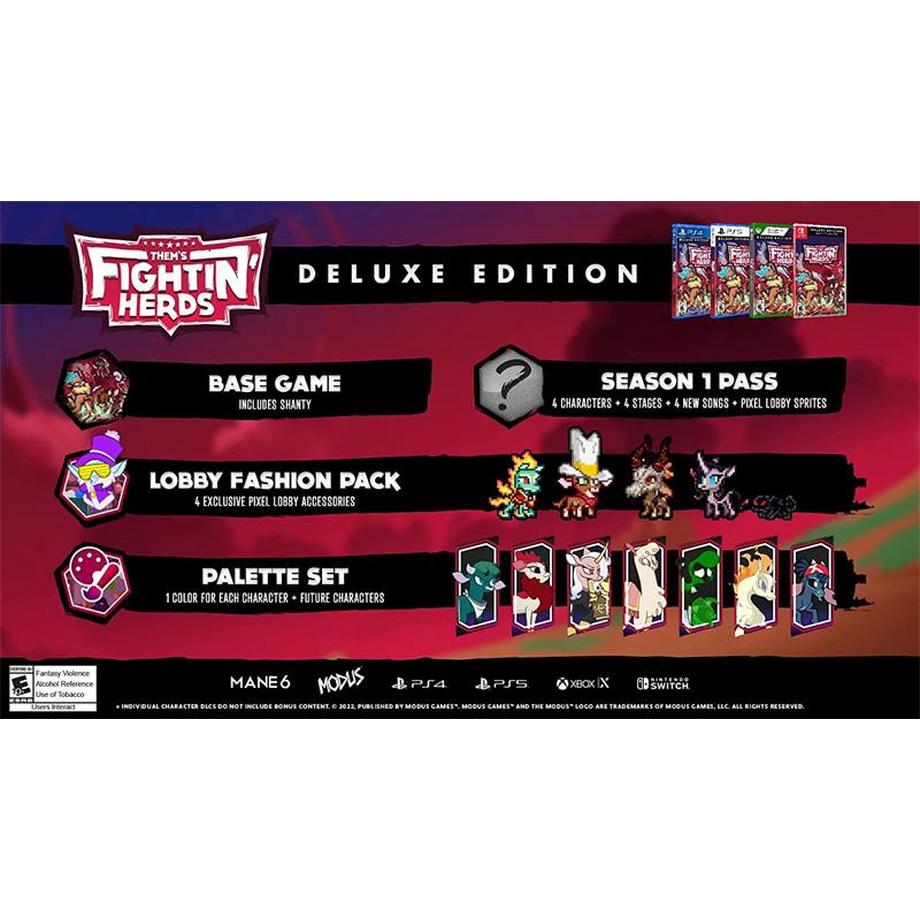 Modus Game  Them's Fightin' Herds - Deluxe Edition 