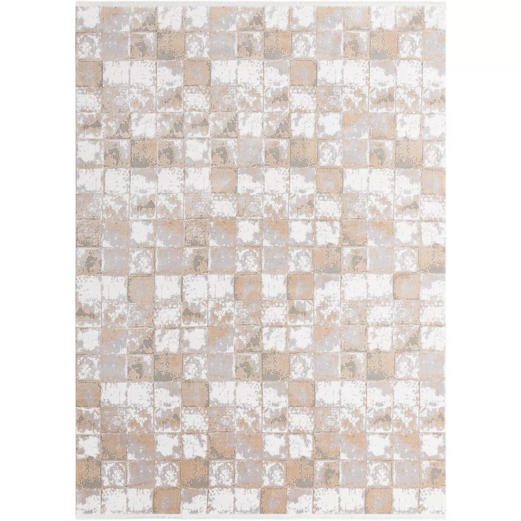 Hadorn - Teppich Davos Cube, 160X240CM, Beige