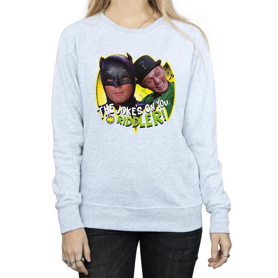 DC COMICS Batman The Jokes On You Riddler Sweatshirt  