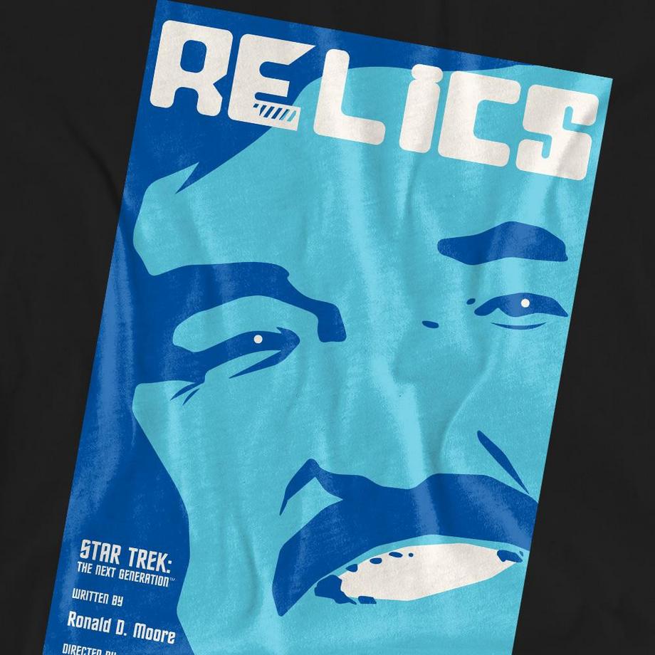 Star Trek The Next Generation Season 6 Episode 4 Relics T-Shirt  