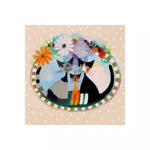 STEWO Serviette 33x33cm 2572649026 Famiglia FSC rosa 20 Stück