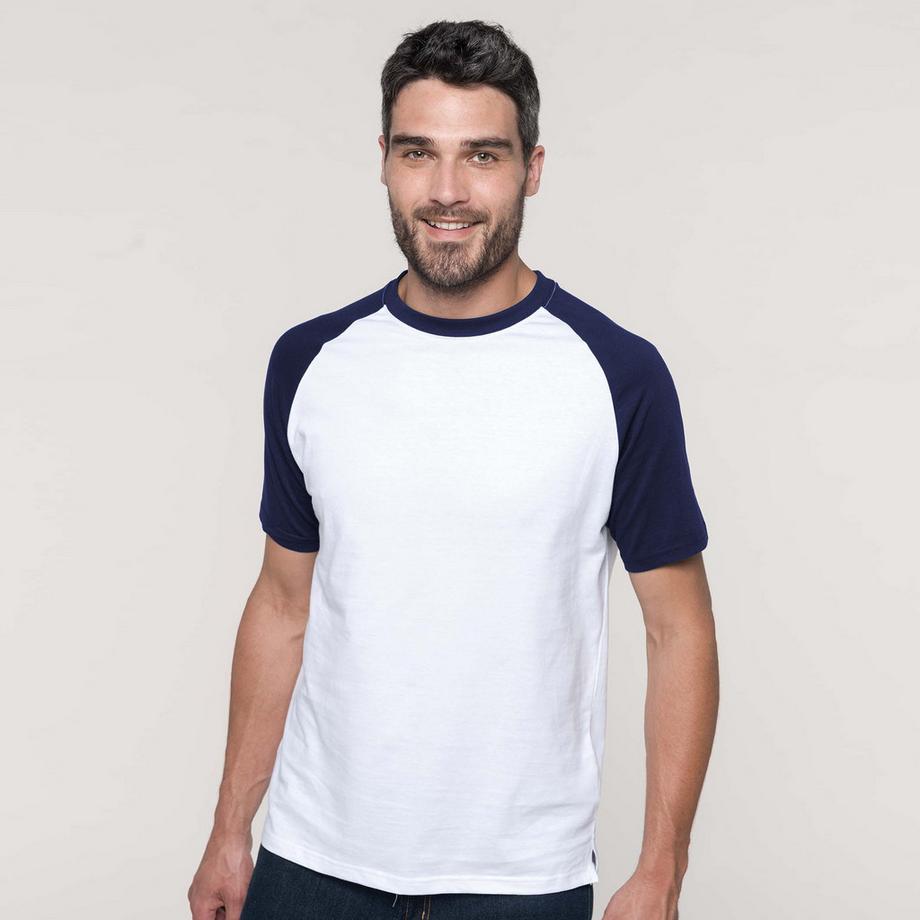 Kariban  T-ShirtDe Baseball À Manches Courtes 