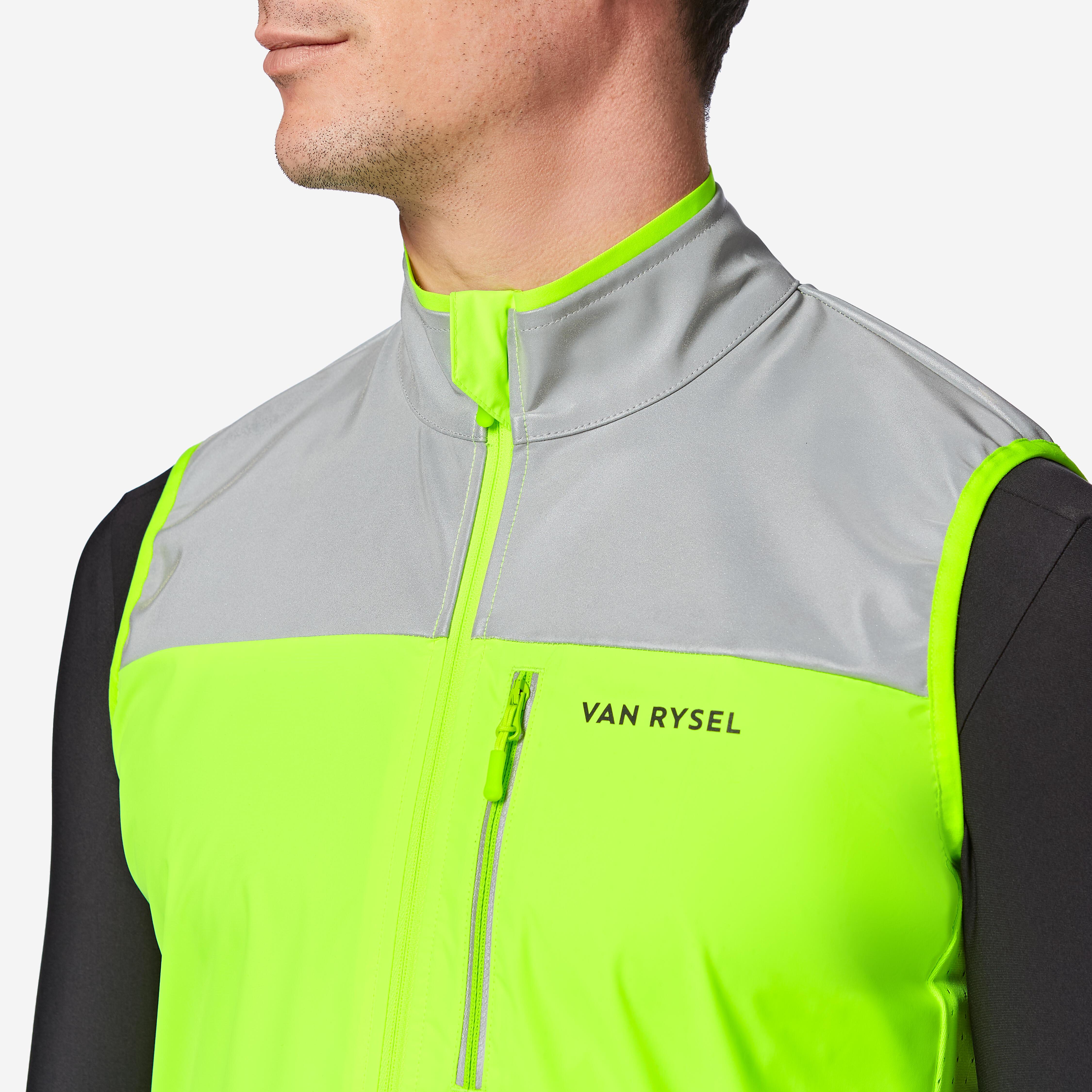 VAN RYSEL  Velo Weste  Sichtbarkeit Polyester 