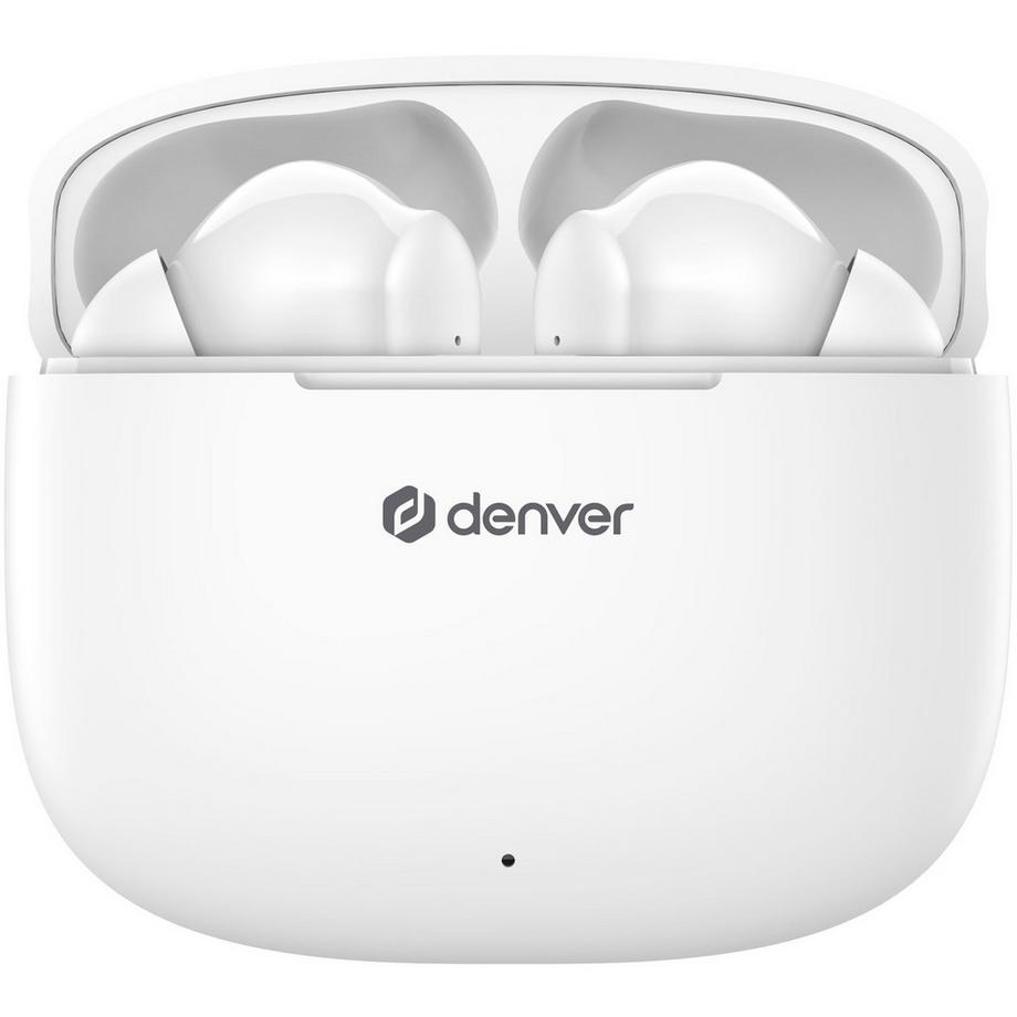 DENVER  Écouteurs Bluetooth véritablement sans fil TWE-48W avec étui de chargement 