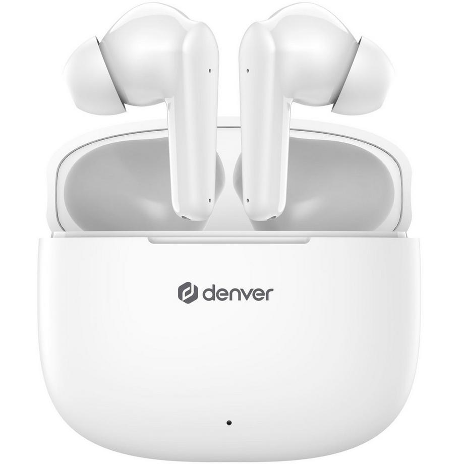 DENVER  Écouteurs Bluetooth véritablement sans fil TWE-48W avec étui de chargement 